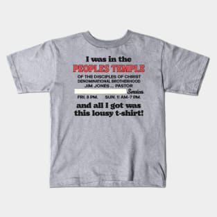 People's Temple Lousy T-Shirt Kids T-Shirt